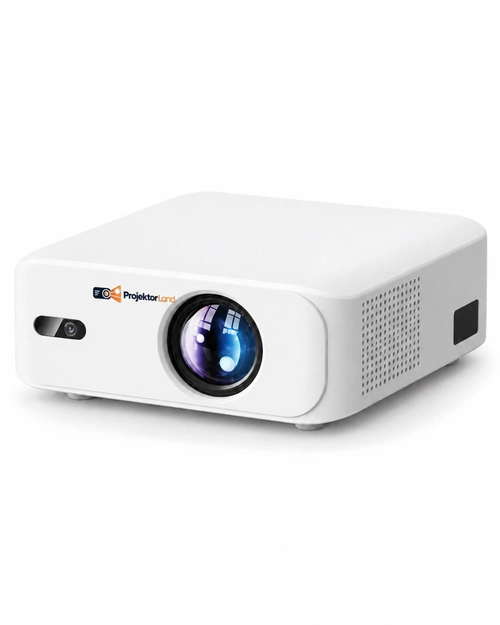 Projektor Projektorland Horizon – 800 ANSI lumenů, Full HD 1080p, HDMI, digitální korekce lichoběžníku a vestavěný reproduktor