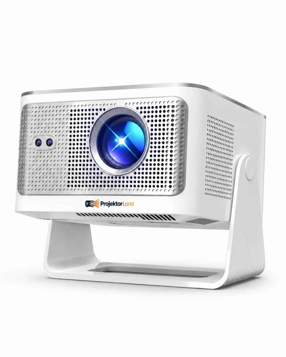 Projektorland Horizon Max – pohled na projektor s logem, formát na výšku 4:5