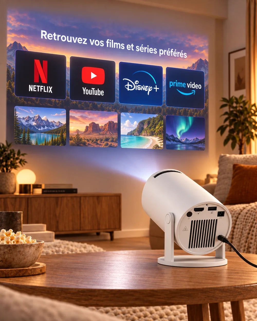 ProjektorLand Luma Compact – filmy a seriály na velkém plátně