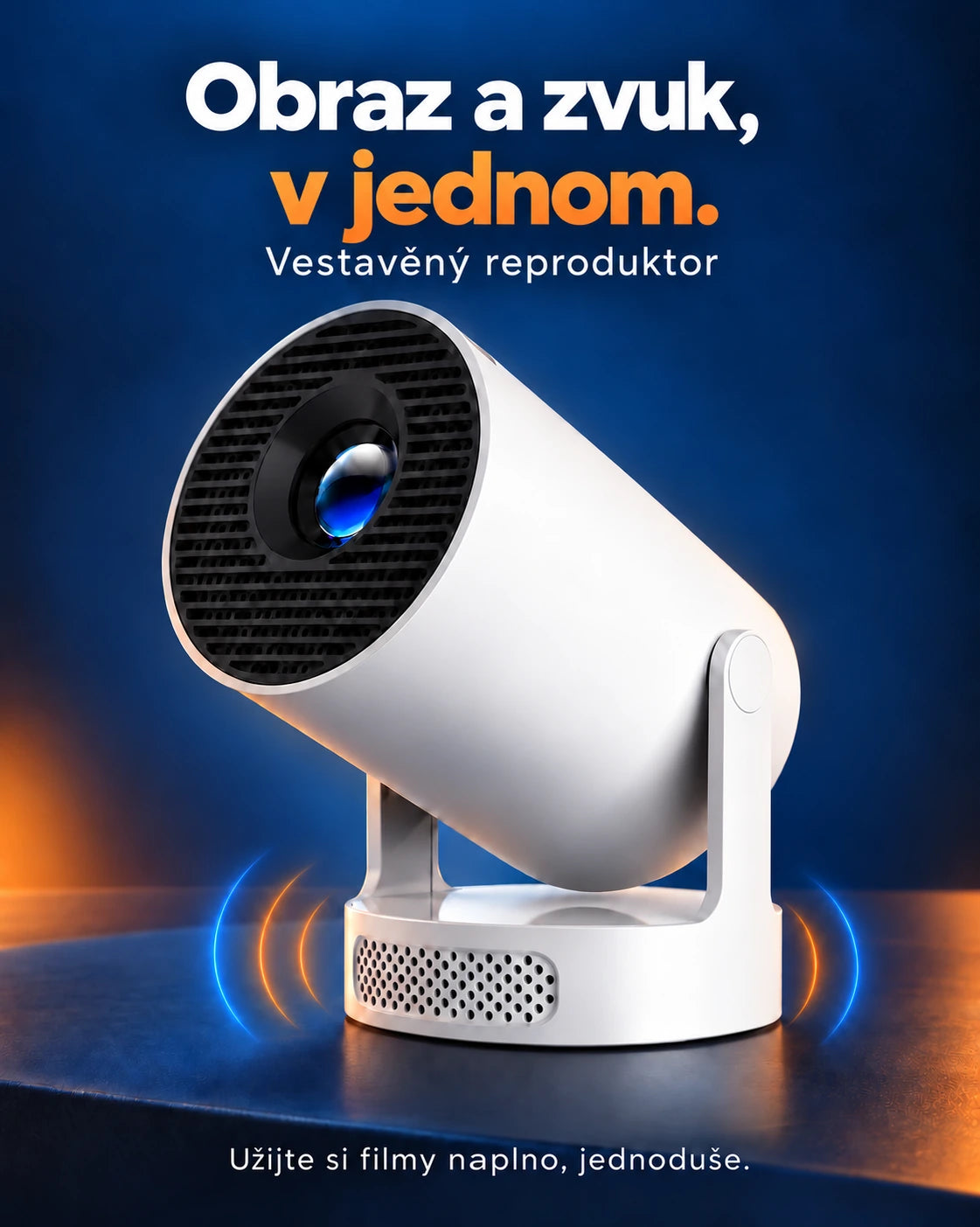 Projektor s podporou 4K, 330 ANSI lumenů – Luma One, Wi-Fi 6 a Bluetooth 5.0